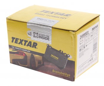 4 199 р. Колодки тормозные задние (4шт.) TEXTAR INFINITI FX50 S51 дорестайлинг (2008-2011)  с доставкой в г. Чебоксары. Увеличить фотографию 3