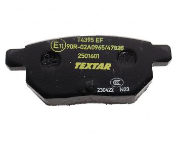 3 379 р. Колодки тормозные задние (4шт.) TEXTAR Toyota Auris E150 хэтчбэк 5 дв. дорестайлинг (2006-2010)  с доставкой в г. Чебоксары. Увеличить фотографию 3