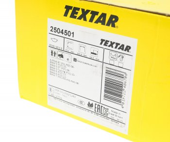 7 349 р. Колодки тормозные передние (4шт.) TEXTAR BMW 5 серия F10 седан дорестайлинг (2009-2013)  с доставкой в г. Чебоксары. Увеличить фотографию 3