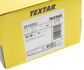 7 799 р. Колодки тормозные передние (4шт.) TEXTAR Mercedes-Benz ML class W166 (2011-2015)  с доставкой в г. Чебоксары. Увеличить фотографию 4