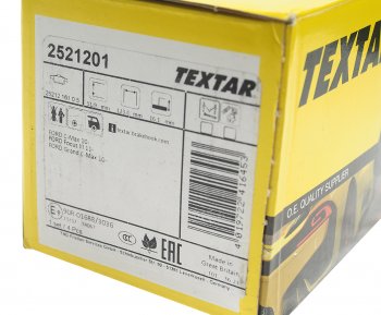 3 699 р. Колодки тормозные задние (4шт.) TEXTAR Mazda 3/Axela BM дорестайлинг седан (2013-2016)  с доставкой в г. Чебоксары. Увеличить фотографию 3