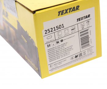 4 999 р. Колодки тормозные задние (4шт.) TEXTAR Mercedes-Benz ML class W166 (2011-2015)  с доставкой в г. Чебоксары. Увеличить фотографию 4