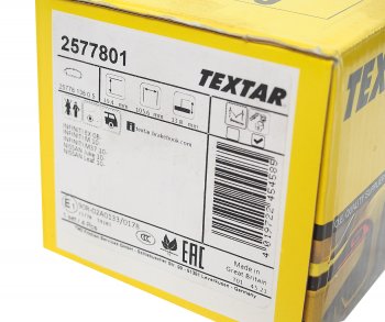 2 899 р. Колодки тормозные задние (4шт.) TEXTAR Nissan Murano 2 Z51 рестайлинг (2010-2016)  с доставкой в г. Чебоксары. Увеличить фотографию 3