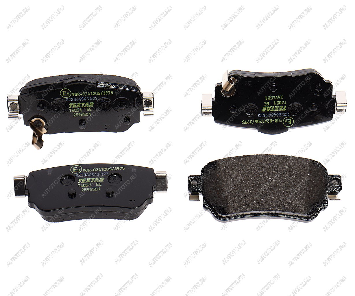 3 599 р. Колодки тормозные задние (4шт.) TEXTAR Nissan Qashqai 2 J11 дорестайлинг (2013-2019)  с доставкой в г. Чебоксары