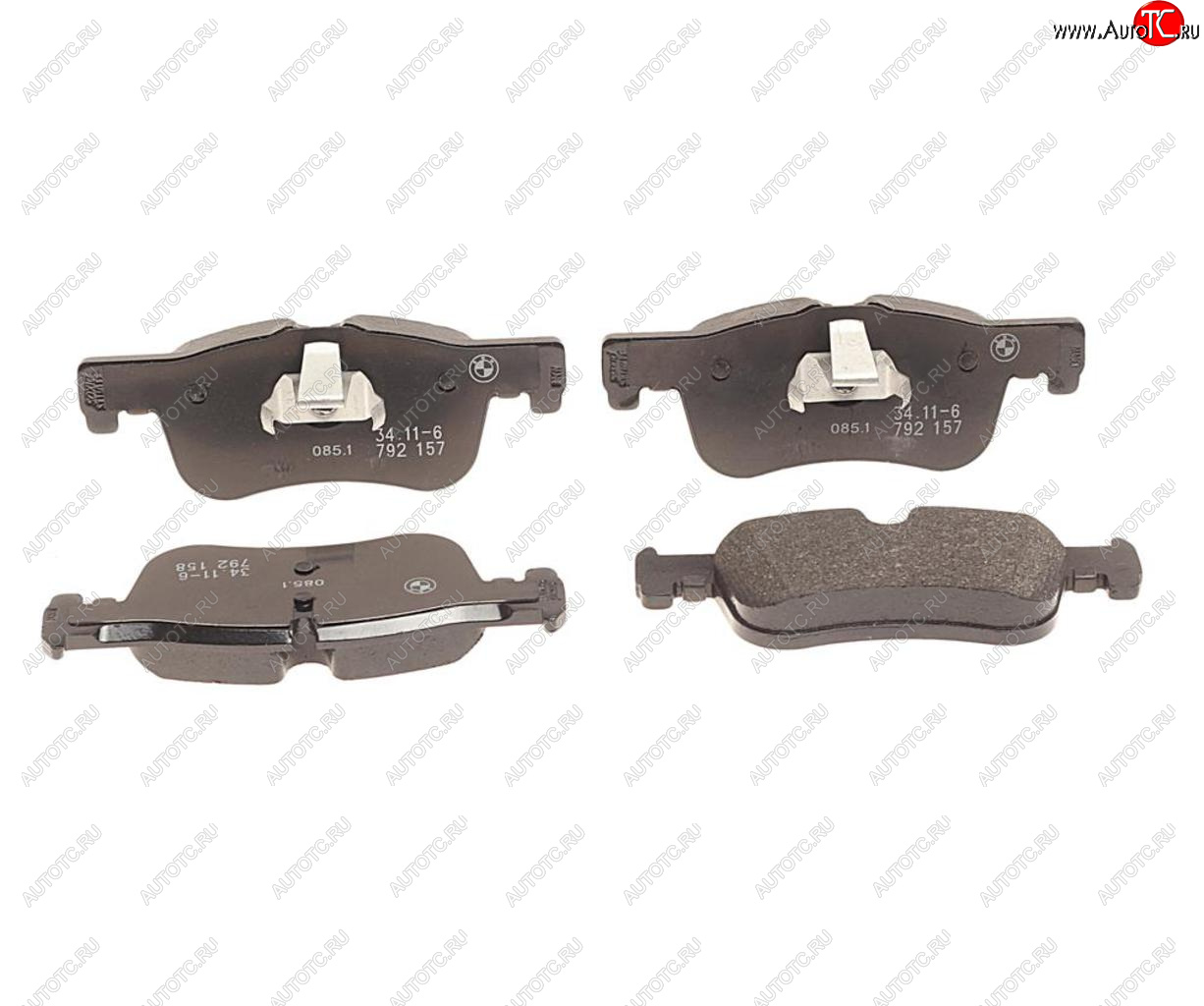12 899 р. Колодки тормозные передние (4шт.) BMW BMW 1 серия F20 хэтчбэк 5 дв. дорестайлинг (2012-2015)  с доставкой в г. Чебоксары