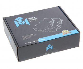 839 р. Колодки тормозные передние (4шт.) MEGAPOWER Mazda CX-9 TC дорестайлинг (2015-2025)  с доставкой в г. Чебоксары. Увеличить фотографию 3
