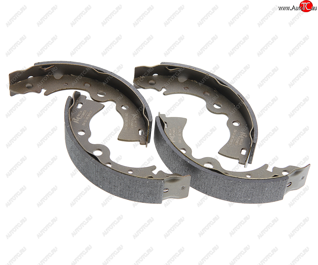 1 289 р. Колодки тормозные задние (4шт.) MEGAPOWER Nissan Almera Classic седан B10 (2006-2013)  с доставкой в г. Чебоксары