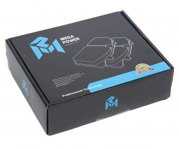 1 139 р. Колодки тормозные передние R16 (4шт.) MEGAPOWER Opel Astra J универсал рестайлинг (2012-2017)  с доставкой в г. Чебоксары. Увеличить фотографию 3