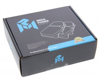 1 029 р. Колодки тормозные задние (4шт.) MEGAPOWER Skoda Octavia A5 дорестайлинг универсал (2004-2008)  с доставкой в г. Чебоксары. Увеличить фотографию 3