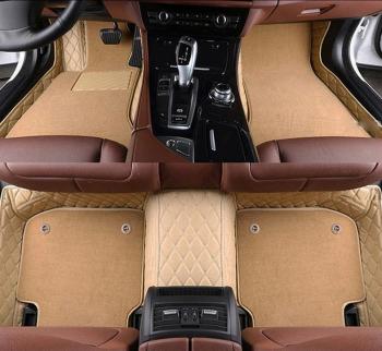 6 699 р. Ковры (кожа+текстиль) Автопилот Chery Tiggo 4 Pro (2021-2025) (черный)  с доставкой в г. Чебоксары. Увеличить фотографию 2