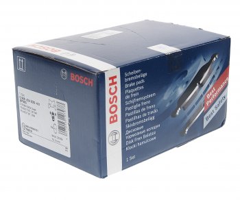 3 279 р. Колодки тормозные передние (4шт.) BOSCH Peugeot 308 T7 хэтчбек 5 дв. дорестайлинг (2007-2011)  с доставкой в г. Чебоксары. Увеличить фотографию 2