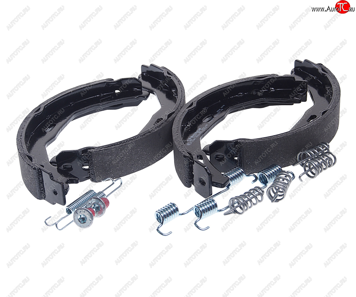 2 699 р. Колодки тормозные задние барабанные (4шт.) BOSCH Mercedes-Benz C-Class W204 дорестайлинг седан (2007-2011)  с доставкой в г. Чебоксары