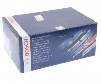 3 699 р. Колодки тормозные передние (4шт.) BOSCH Mercedes-Benz E-Class W212 дорестайлинг седан (2009-2012)  с доставкой в г. Чебоксары. Увеличить фотографию 3