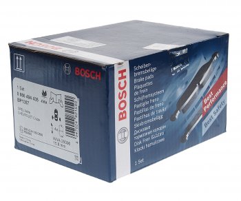 2 699 р. Колодки тормозные задние (4шт.) BOSCH Opel Astra J универсал рестайлинг (2012-2017)  с доставкой в г. Чебоксары. Увеличить фотографию 2