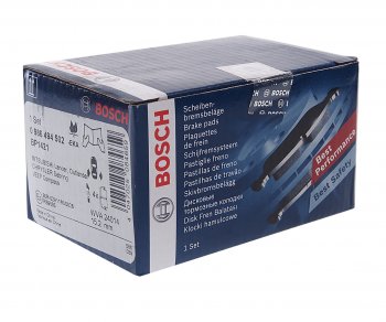 1 699 р. Колодки тормозные задние (4шт.) BOSCH Mitsubishi Lancer 9 CS седан 2-ой рестайлинг (2005-2009)  с доставкой в г. Чебоксары. Увеличить фотографию 2