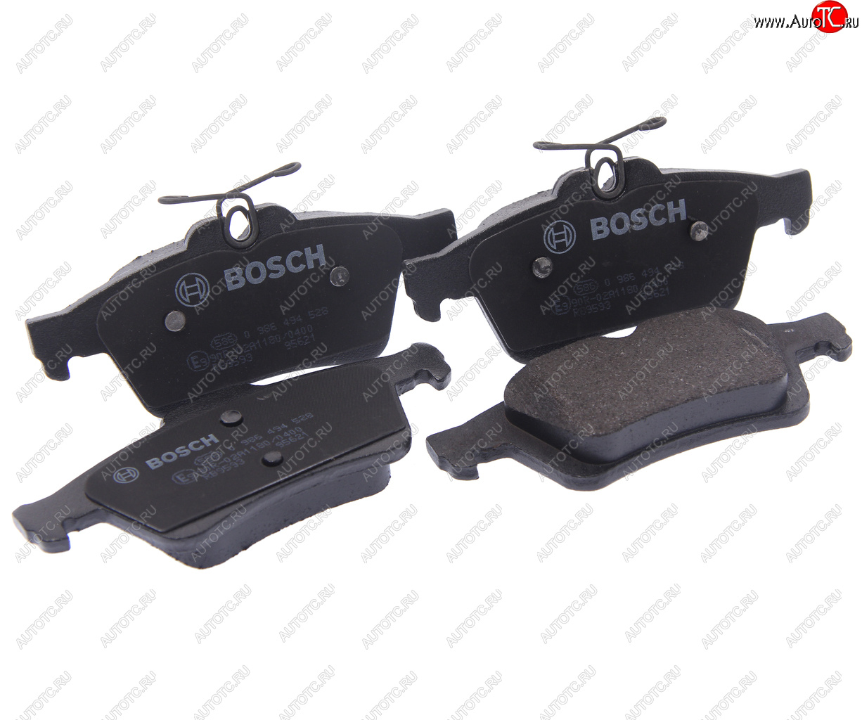 2 399 р. Колодки тормозные задние (4шт.) BOSCH Ford Focus 2  седан дорестайлинг (2004-2008)  с доставкой в г. Чебоксары