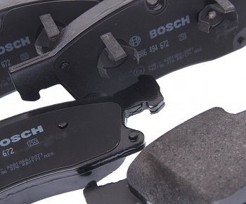 4 999 р. Колодки тормозные передние (4шт.) BOSCH Mercedes-Benz ML class W166 (2011-2015)  с доставкой в г. Чебоксары. Увеличить фотографию 2