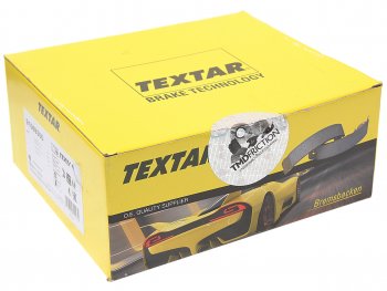 4 299 р. Колодки тормозные задние барабанные (4шт.) TEXTAR Renault Kangoo KW0 дорестайлинг (2008-2013)  с доставкой в г. Чебоксары. Увеличить фотографию 2