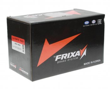 969 р. Колодки тормозные передние барабанные (4шт.) HANKOOK FRIXA KIA Cerato 1 LD седан рестайлинг (2005-2008)  с доставкой в г. Чебоксары. Увеличить фотографию 2