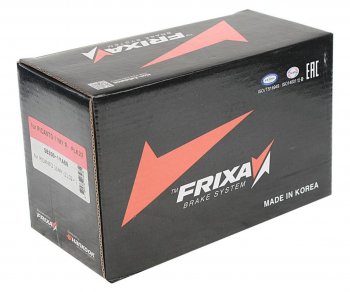 1 129 р. Колодки тормозные задние (4шт.) FRIXA KIA Picanto 2 TA хэтчбэк 3 дв. дорестайлинг (2011-2015)  с доставкой в г. Чебоксары. Увеличить фотографию 3