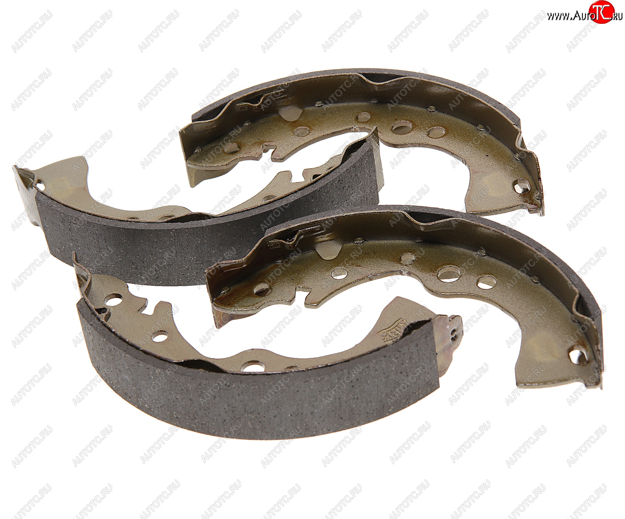 2 399 р. Колодки тормозные задние барабанные (4шт.) NIBK Nissan Almera Classic седан B10 (2006-2013)  с доставкой в г. Чебоксары