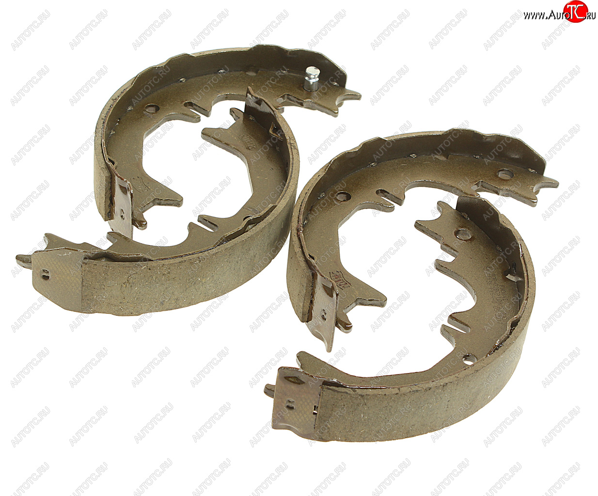 3 399 р. Колодки тормозные задние барабанные (4шт.) NIBK Toyota Land Cruiser 10 100 2-ой рестайлинг (2005-2007)  с доставкой в г. Чебоксары