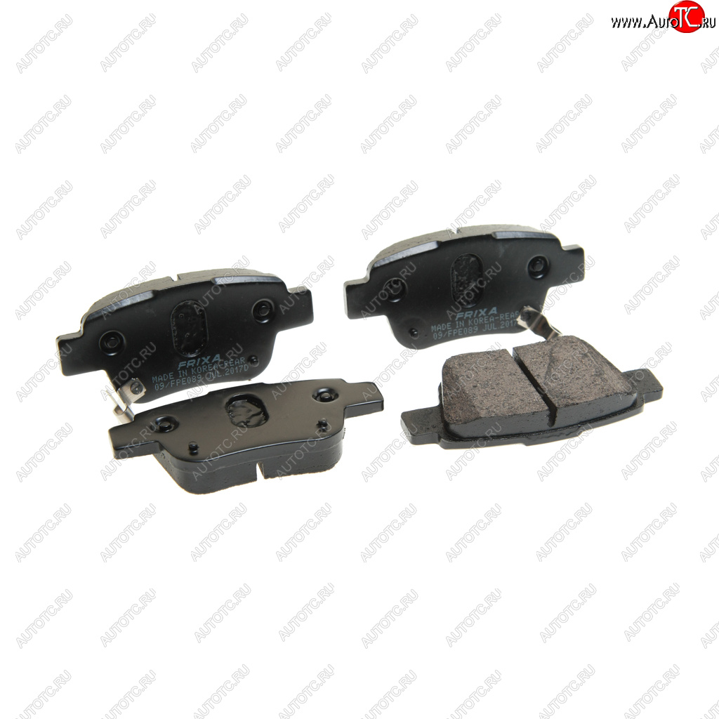 639 р. Колодки тормозные задние (4шт.) HANKOOK FRIXA Toyota Avensis T250 седан дорестайлинг (2003-2006)  с доставкой в г. Чебоксары