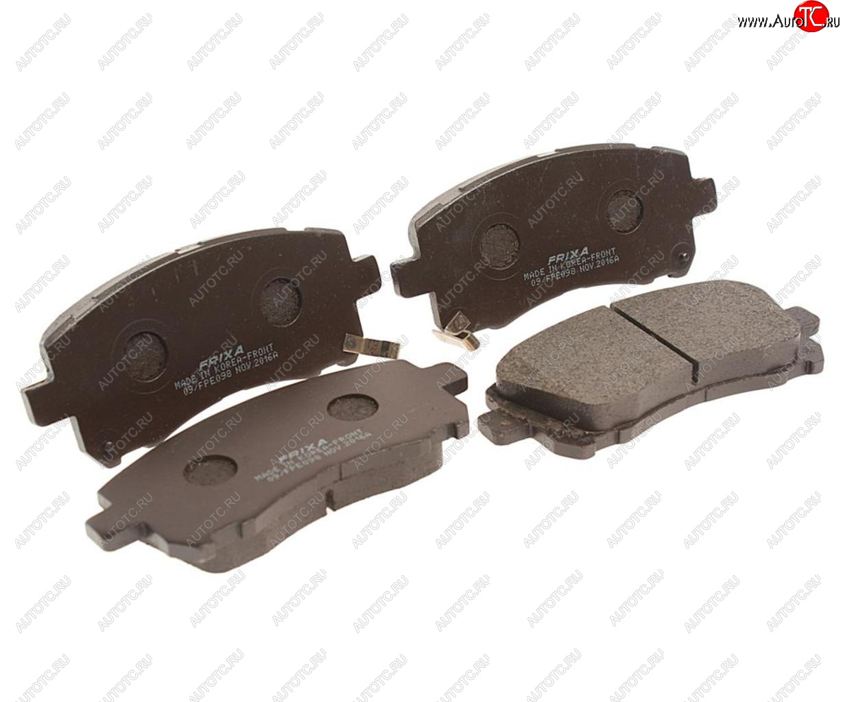 1 099 р. Колодки тормозные передние (4шт.) HANKOOK FRIXA Subaru Forester SF рестайлинг (2000-2002)  с доставкой в г. Чебоксары