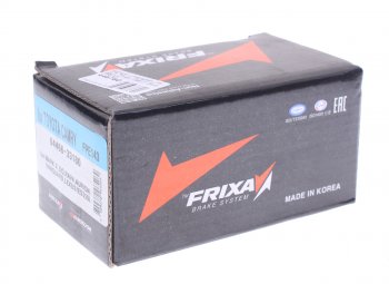 1 469 р. Колодки тормозные задние (4шт.) HANKOOK FRIXA Toyota Camry XV40 дорестайлинг (2006-2008)  с доставкой в г. Чебоксары. Увеличить фотографию 2
