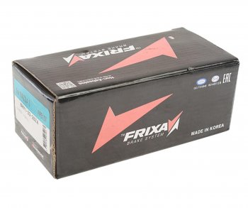 1 079 р. Колодки тормозные передние (4шт.) HANKOOK FRIXA Mazda 3/Axela BM дорестайлинг седан (2013-2016)  с доставкой в г. Чебоксары. Увеличить фотографию 2