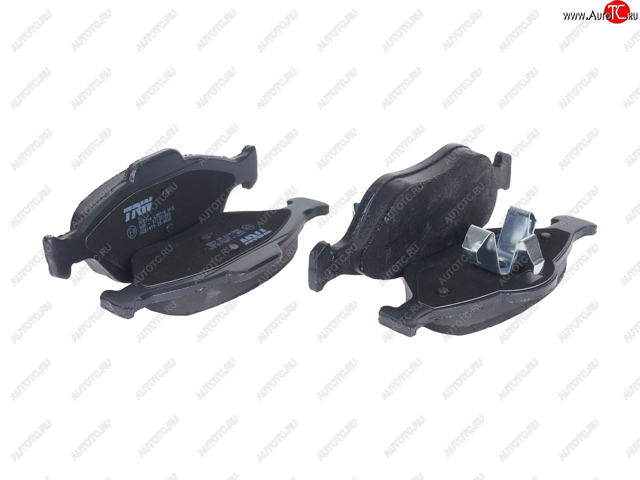 2 899 р. Колодки тормозные передние (4шт.) TRW Ford Fiesta 4 хэтчбэк 5 дв. дорестайлинг (1995-1999)  с доставкой в г. Чебоксары