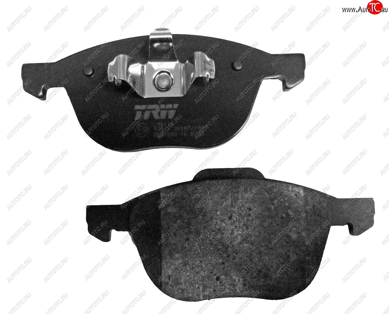 3 699 р. Комплект передних колодок дисковых тормозов TRW Ford Focus 2  седан дорестайлинг (2004-2008)  с доставкой в г. Чебоксары