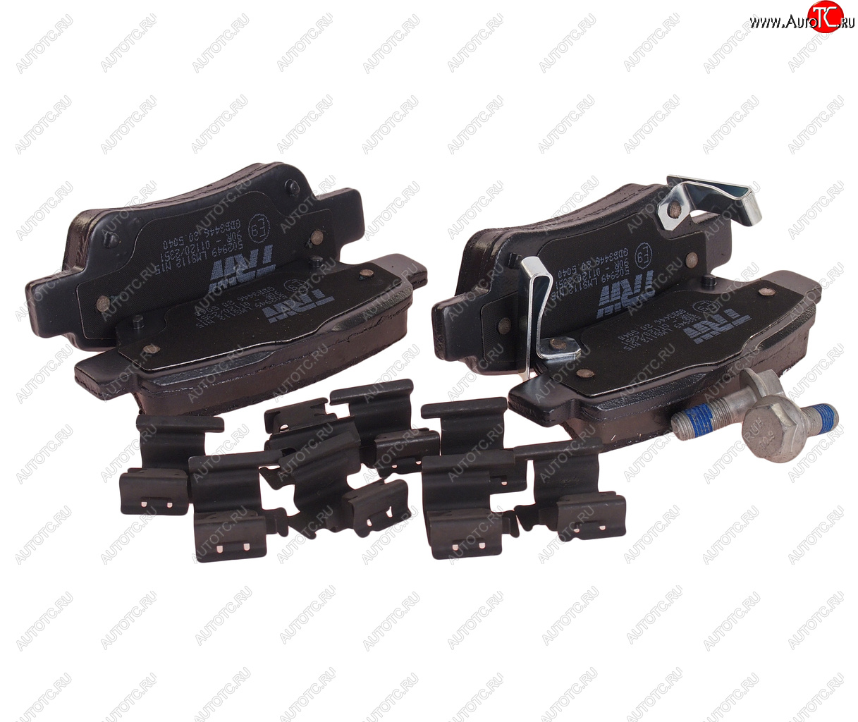 4 799 р. Колодки тормозные задние (4шт.) TRW Honda CR-V RE1,RE2,RE3,RE4,RE5,RE7 дорестайлинг (2007-2010)  с доставкой в г. Чебоксары