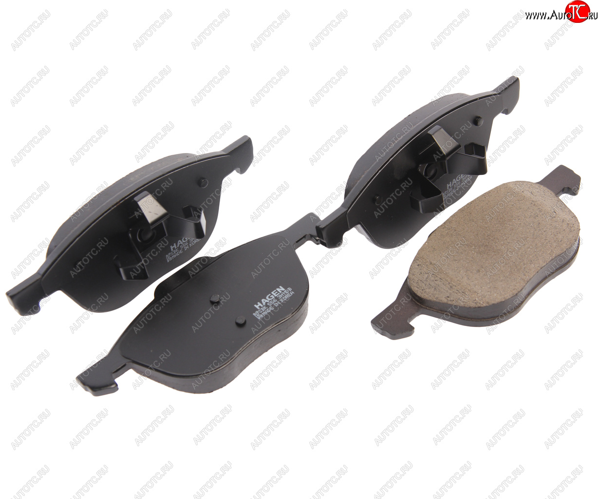 2 699 р. Колодки тормозные передние (4шт.) SANGSIN Ford Focus 2  седан дорестайлинг (2004-2008)  с доставкой в г. Чебоксары