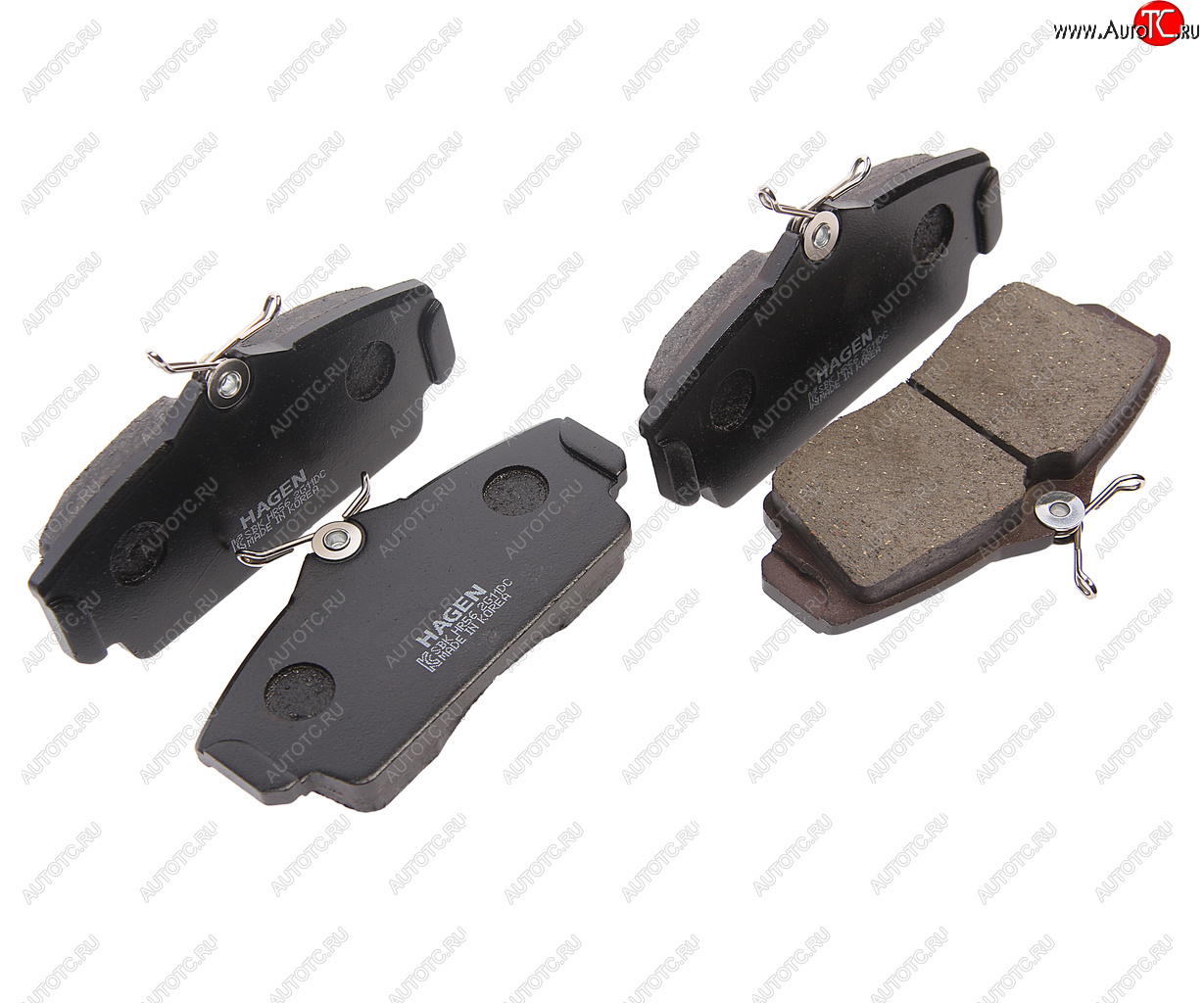 2 699 р. Колодки тормозные передние с АБС (4шт.) SANGSIN Nissan Almera N16 седан дорестайлинг (2000-2003)  с доставкой в г. Чебоксары