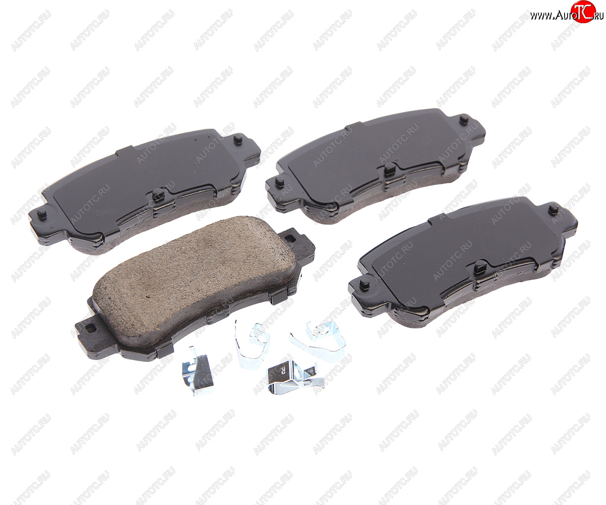 2 399 р. Колодки тормозные задние (4шт.) SANGSIN Mazda CX-5 KE дорестайлинг (2011-2014)  с доставкой в г. Чебоксары