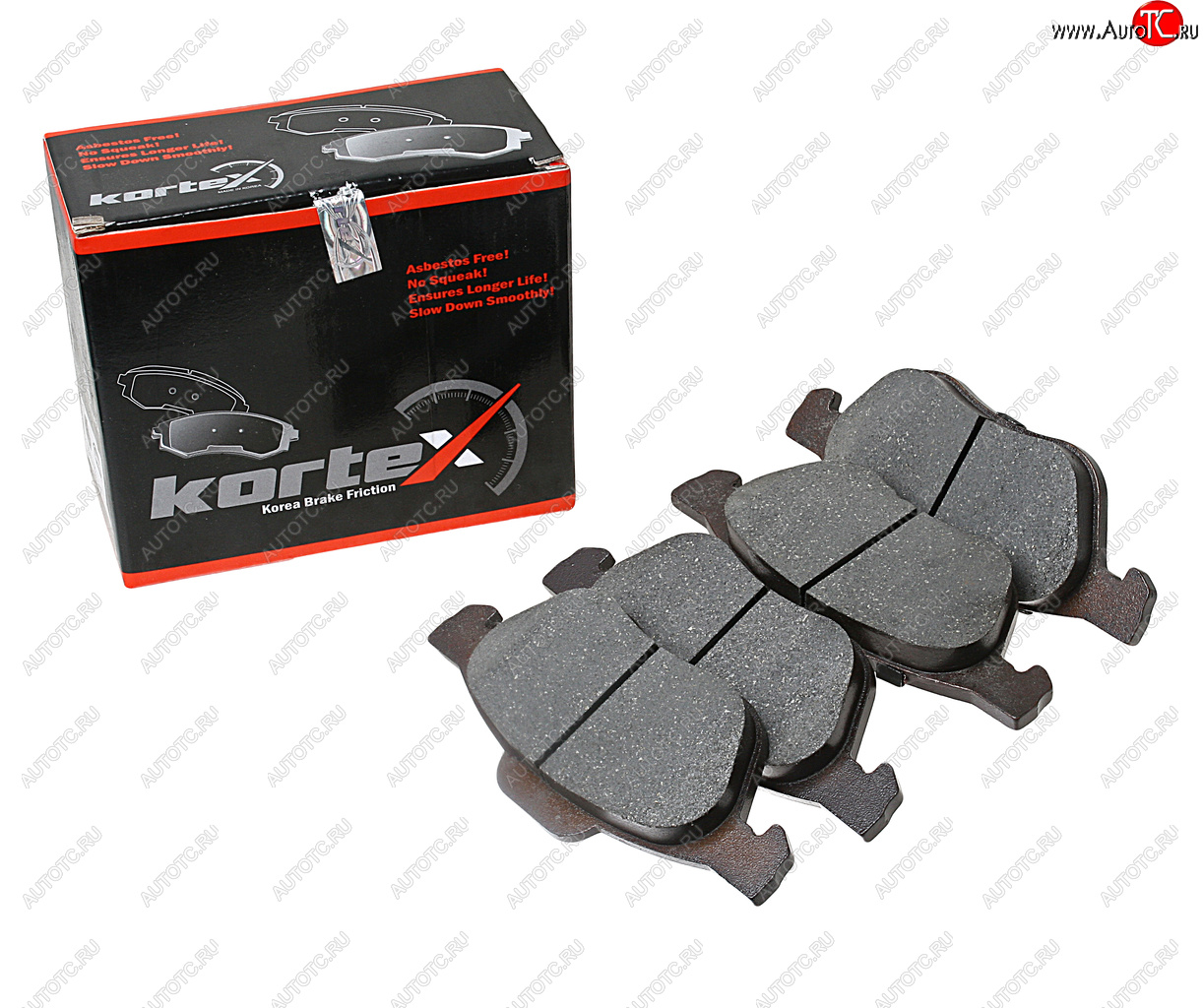 2 389 р. Колодки тормозные передние (4шт.) KORTEX Renault Megane седан  дорестайлинг (2002-2006)  с доставкой в г. Чебоксары
