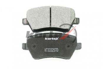 1 799 р. Колодки тормозные передние (4шт.) KORTEX Nissan Micra K12 5 дв. 2-ой рестайлинг (2007-2010)  с доставкой в г. Чебоксары. Увеличить фотографию 3