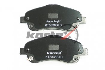 1 999 р. Колодки тормозные передние (4шт.) KORTEX Toyota Avensis T250 седан дорестайлинг (2003-2006)  с доставкой в г. Чебоксары. Увеличить фотографию 3