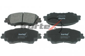 2 159 р. Колодки тормозные передние (4шт.) KORTEX Toyota Camry XV10 универсал (1991-1996)  с доставкой в г. Чебоксары. Увеличить фотографию 5