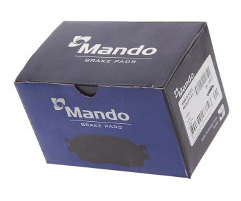 1 789 р. Колодки тормозные передние (4шт.) MANDO Лада 2105 (1979-2010)  с доставкой в г. Чебоксары. Увеличить фотографию 2