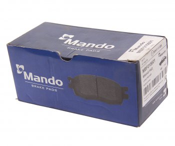 2 379 р. Колодки тормозные передние (4шт.) MANDO Land Rover Discovery 4 L319 (2009-2016)  с доставкой в г. Чебоксары. Увеличить фотографию 3