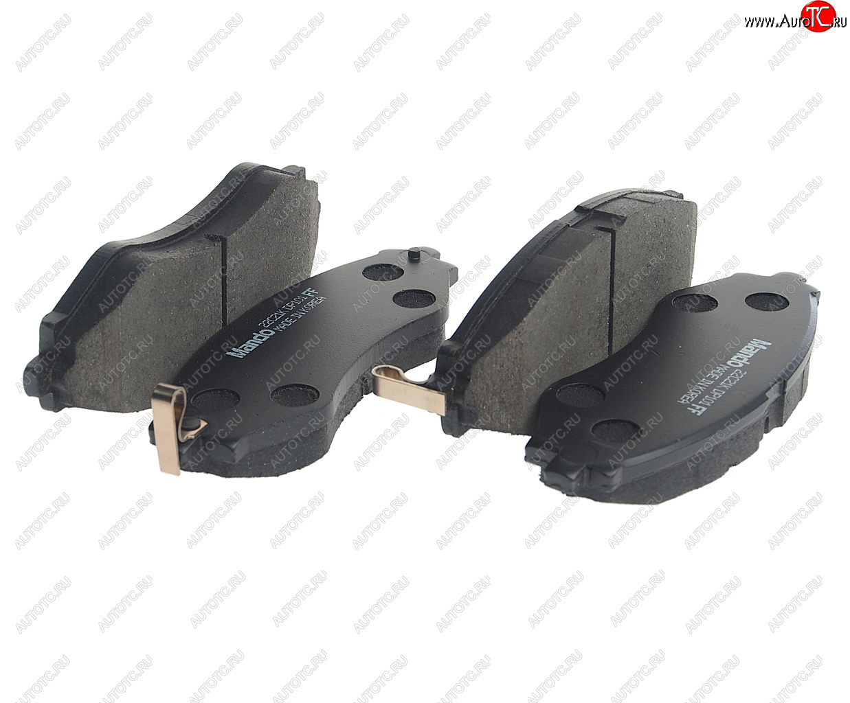 1 249 р. Колодки тормозные передние (4шт.) MANDO Chevrolet Epica V250 (2006-2012)  с доставкой в г. Чебоксары