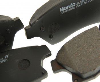 2 769 р. Колодки тормозные передние (4шт.) MANDO Chevrolet Cruze J300 седан дорестайлинг (2009-2012)  с доставкой в г. Чебоксары. Увеличить фотографию 2