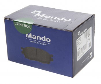 1 099 р. Колодки тормозные передние (4шт.) MANDO KIA Ceed 1 ED дорестайлинг, хэтчбэк 5 дв. (2006-2010)  с доставкой в г. Чебоксары. Увеличить фотографию 3