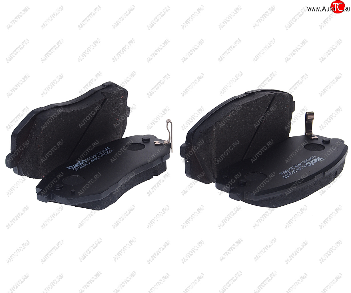 2 659 р. Колодки тормозные передние (4шт.) MANDO Hyundai IX35 NU дорестайлинг (2017-2020)  с доставкой в г. Чебоксары