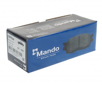 2 859 р. Колодки тормозные передние R15 (4шт.) MANDO Hyundai Sonata LF рестайлинг (2017-2019)  с доставкой в г. Чебоксары. Увеличить фотографию 2