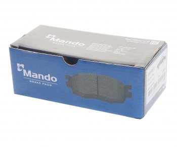 1 329 р. Колодки тормозные передние (4шт.) MANDO Peugeot 306 (1993-2002)  с доставкой в г. Чебоксары. Увеличить фотографию 2