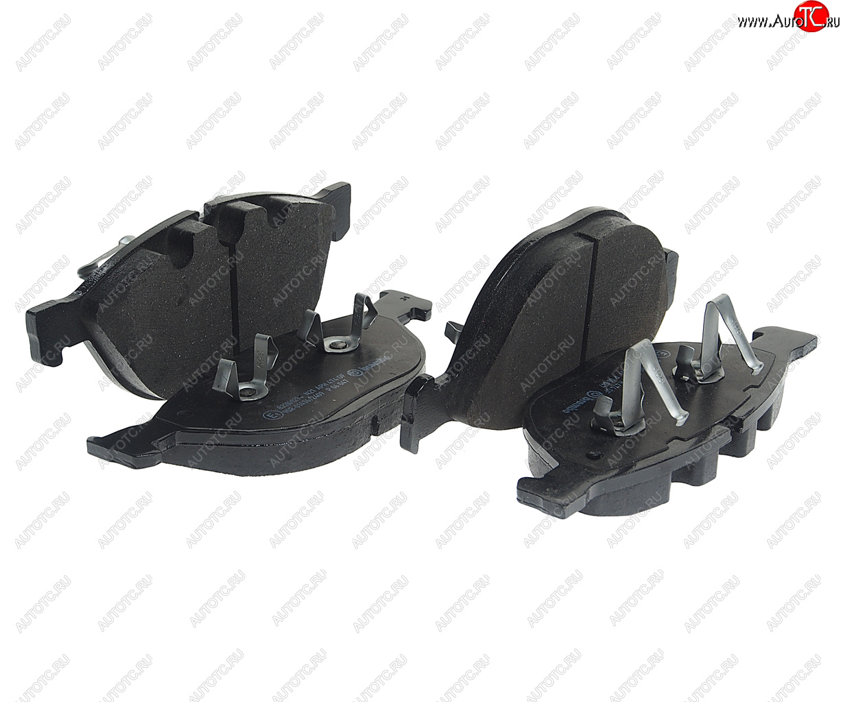 9 349 р. Колодки тормозные передние (4шт.) BREMBO BMW 7 серия E65,E66, E67, E68 дорестайлинг, седан (2001-2005)  с доставкой в г. Чебоксары