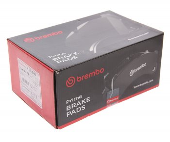 5 349 р. Колодки тормозные передние (4шт.) BREMBO BMW X5 E70 дорестайлинг (2006-2010)  с доставкой в г. Чебоксары. Увеличить фотографию 2
